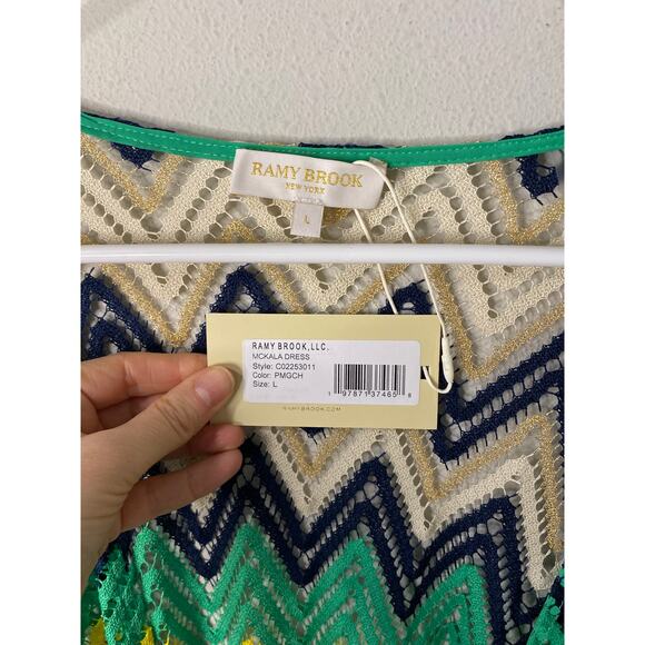 New Ramy Brook Mckala Cover Up Dress, Size Large - Picture 2 of 3